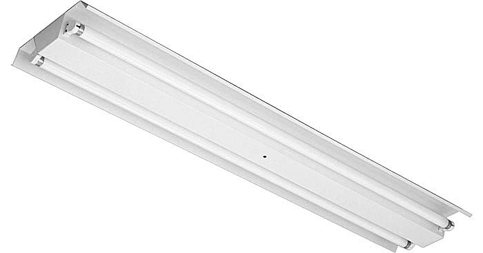 Luminária Fluorescente Tubular Sobrepor T8/T10 - A623